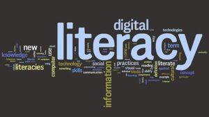 Students improving Digital Literacy 2.0 skills using AI tools.