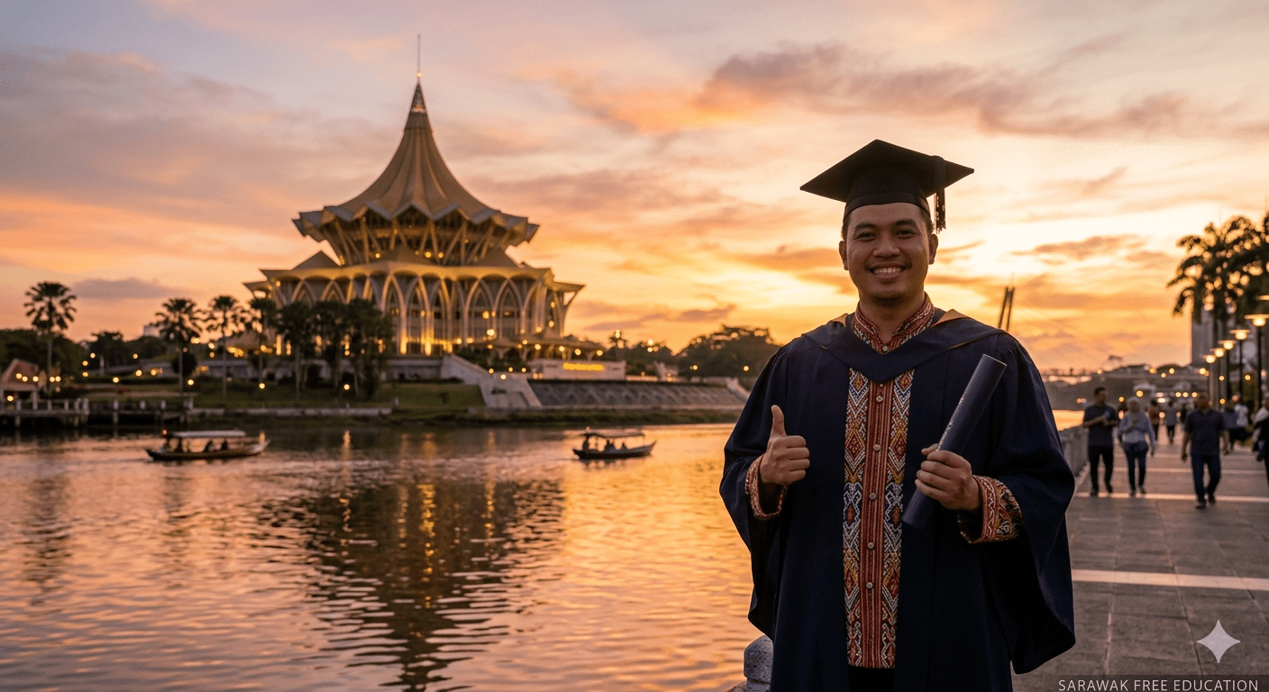 free education, sarawak free education, sarawak, kuching