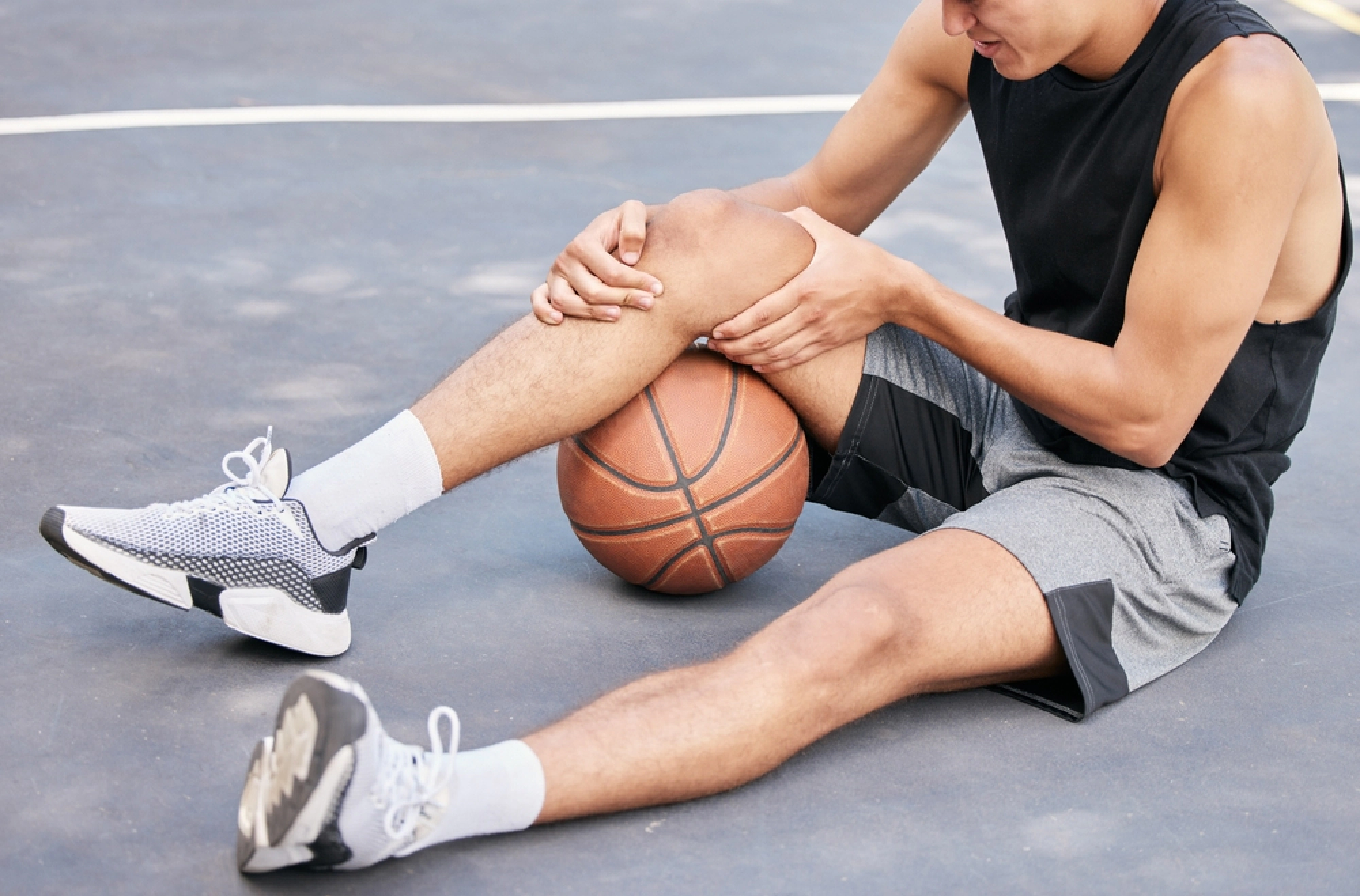 leg cramp (Basketball)