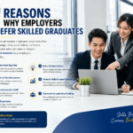 Skilled Graduates in a modern workplace